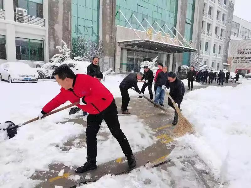 扫雪保畅通，91短视频在线观看免费最新暖意浓